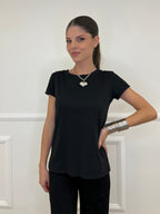 T-shirt Basic V0550 Nero