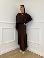 Felpa Crop 83625 Moro