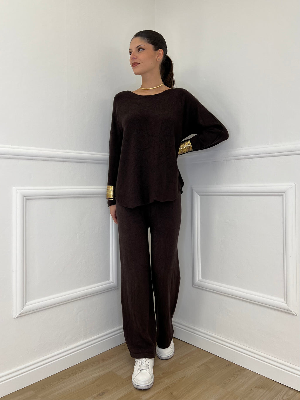 Completo Girocollo 24043 Moro