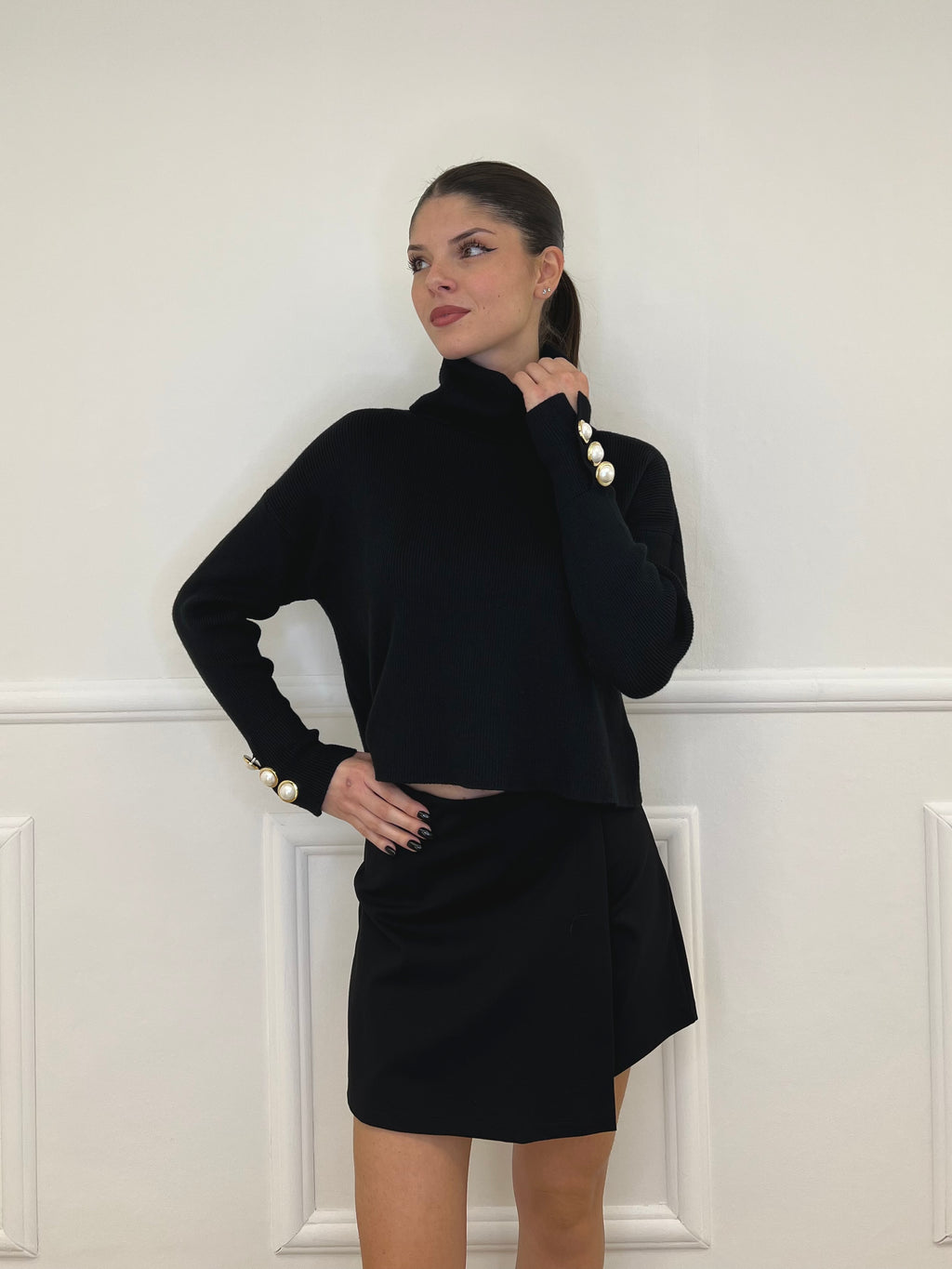 Shorts Portafoglio 35020 Nero