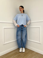 Jeans Balloon B260113 Azzurro