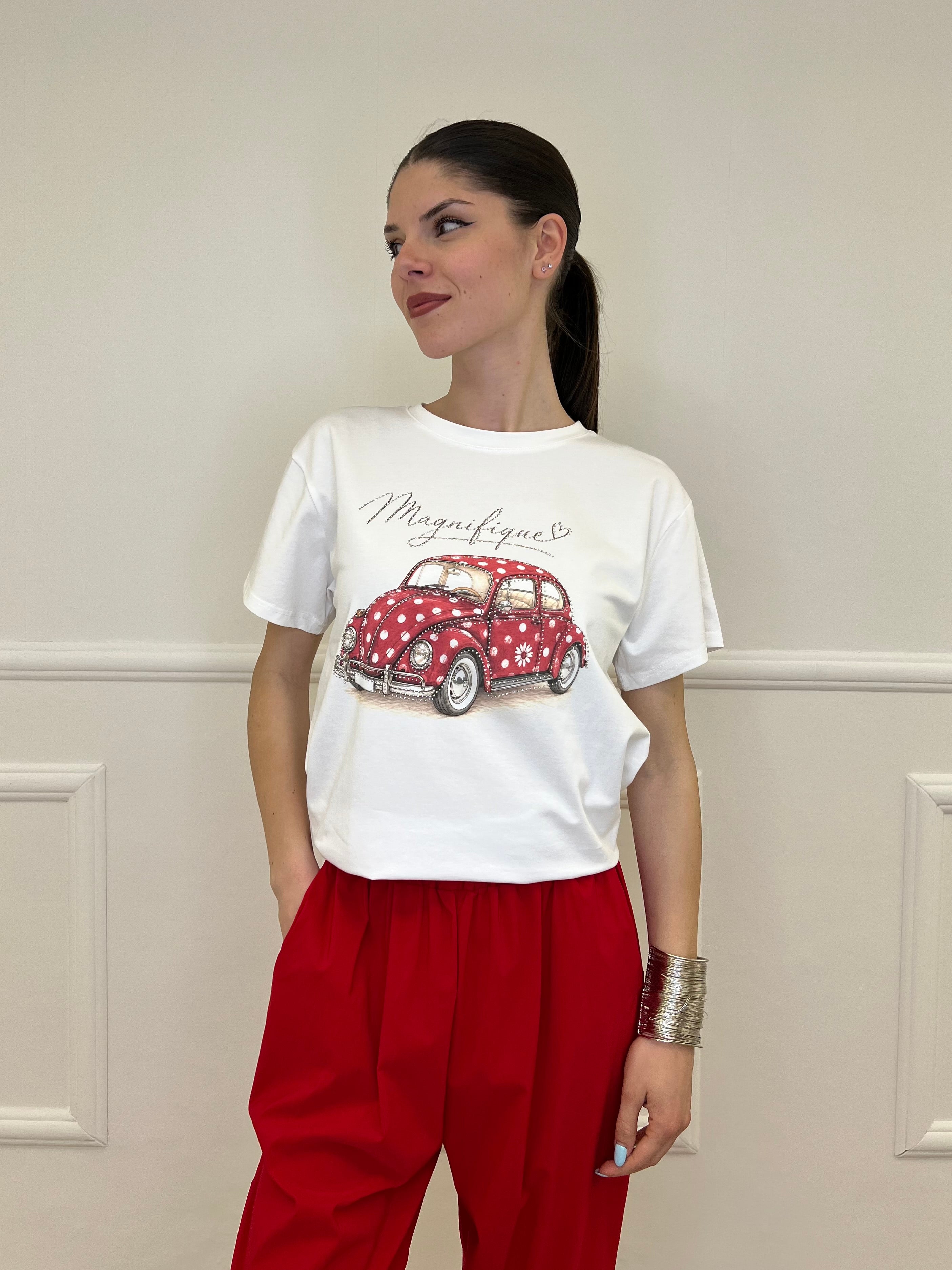 T-shirt Over Magnifique Strass