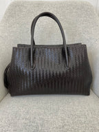 Borsa Baguette Intrecciata PF315