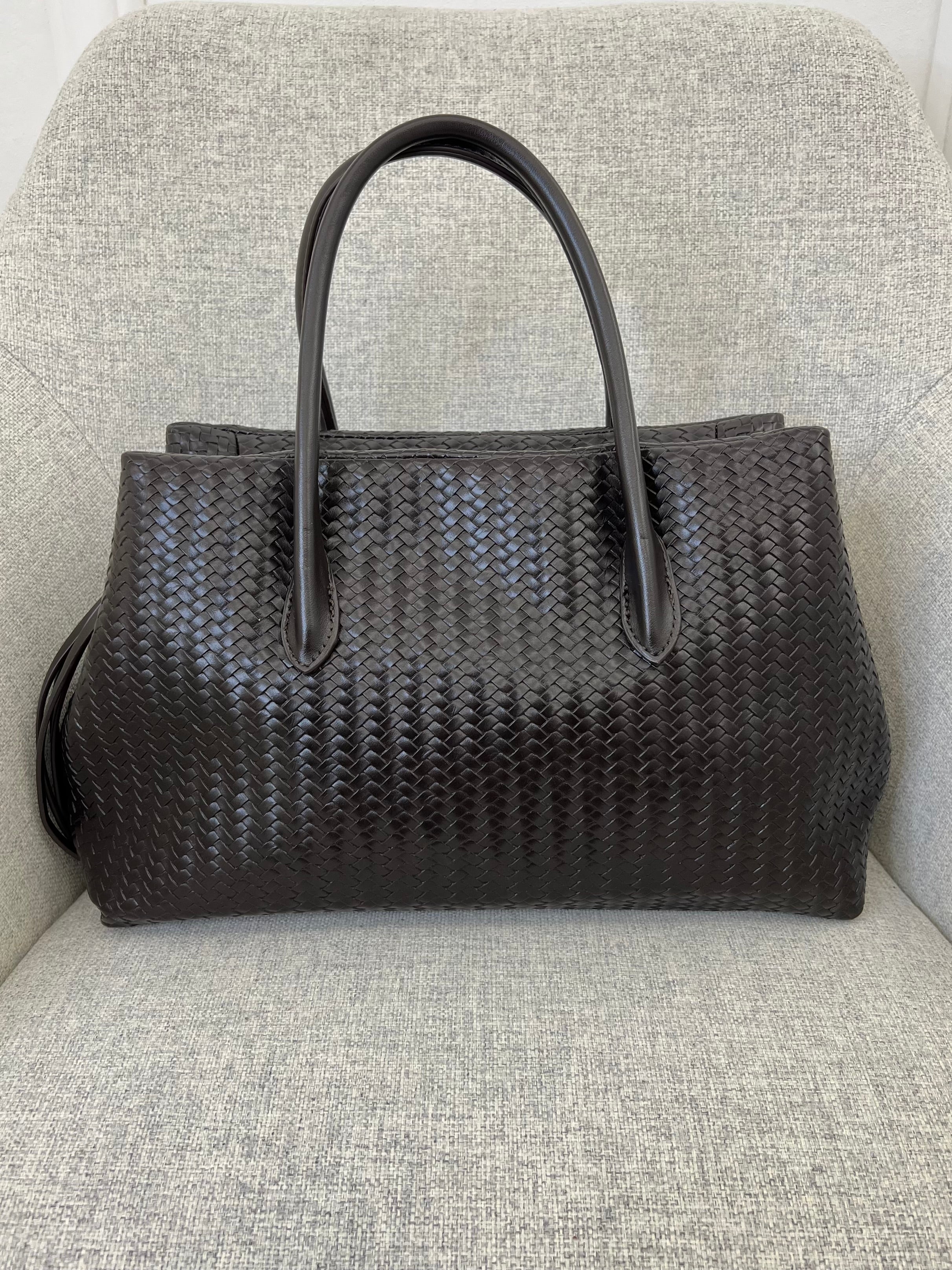 Borsa Baguette Intrecciata PF315