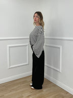 Jeans Palazzo 9240 Nero