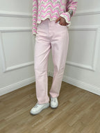 Jeans Balloon Slim 8059 Rosa