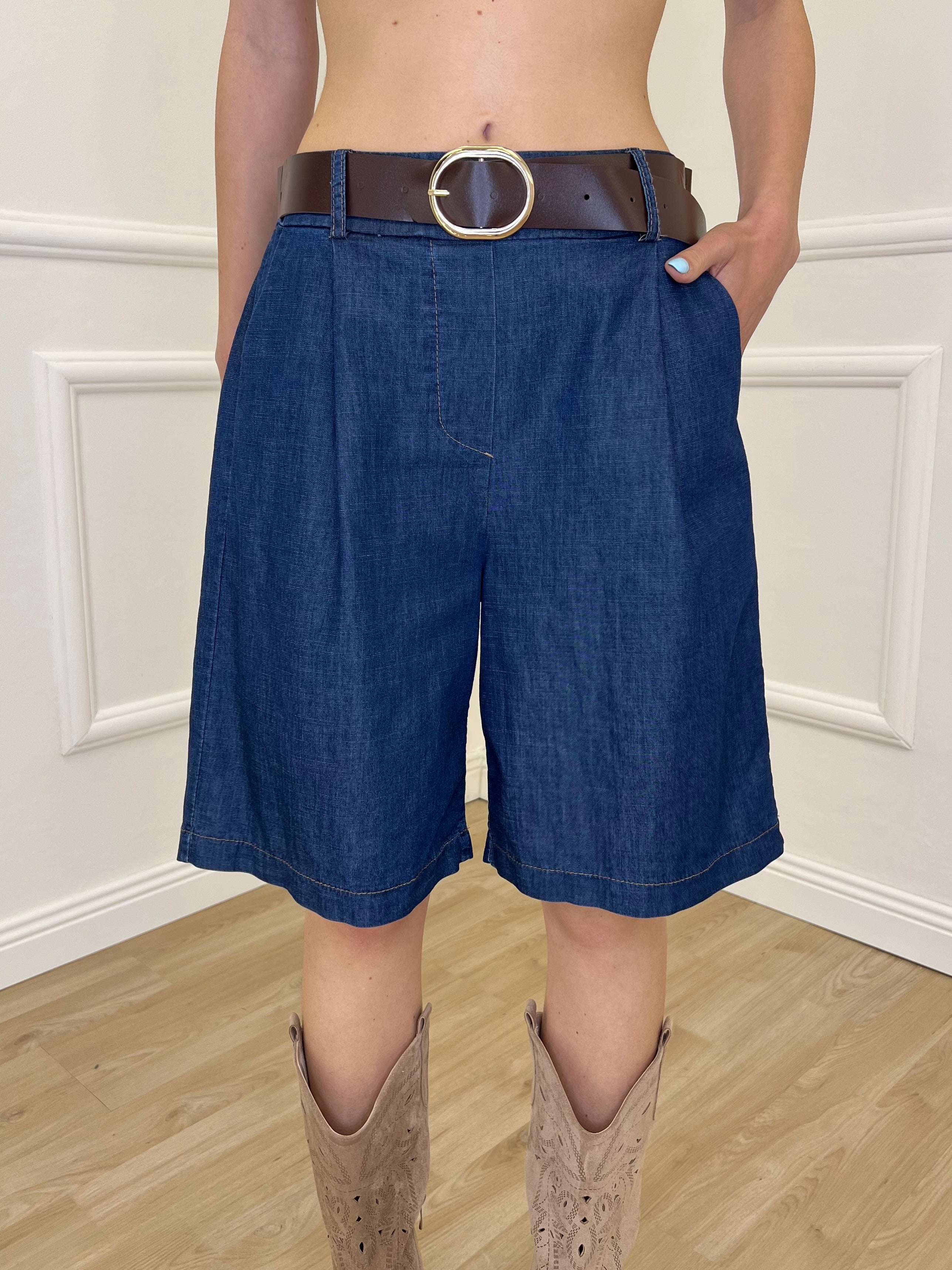 Bermuda In Chambray 82504 Blu