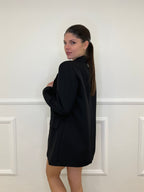 Blazer Oversize Monopetto 2202 Nero