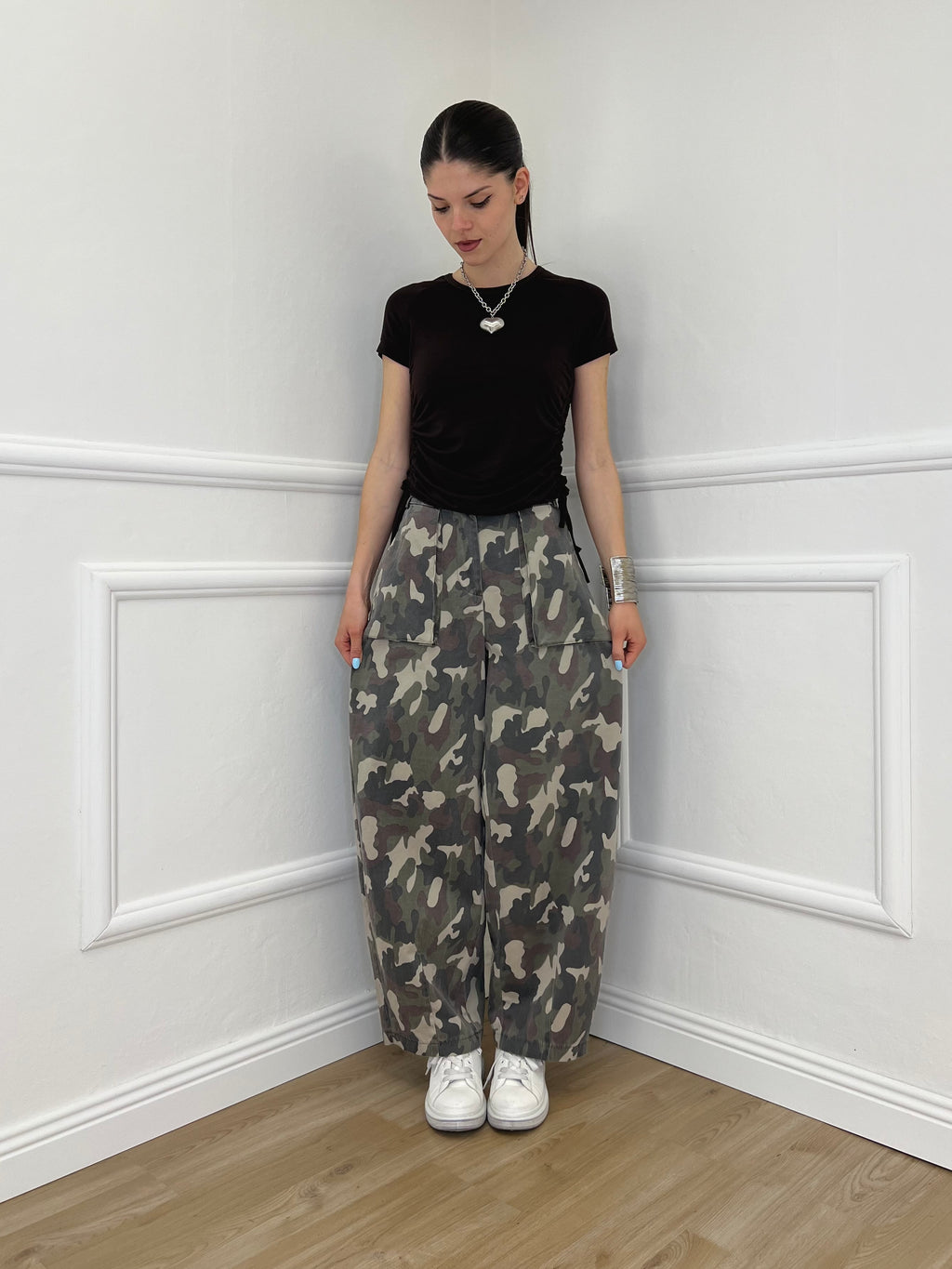 Pantalone Balloon Camouflage MA141