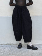 Pantalone Balloon Devorè 168660 Nero