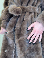 Pelliccia Lunga Fusciacca Y0223 Moro