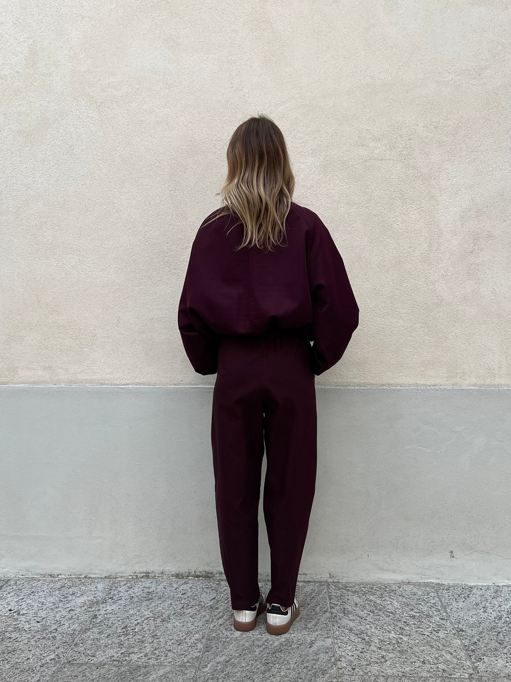 Giacca Bomber 11503 Burgundy