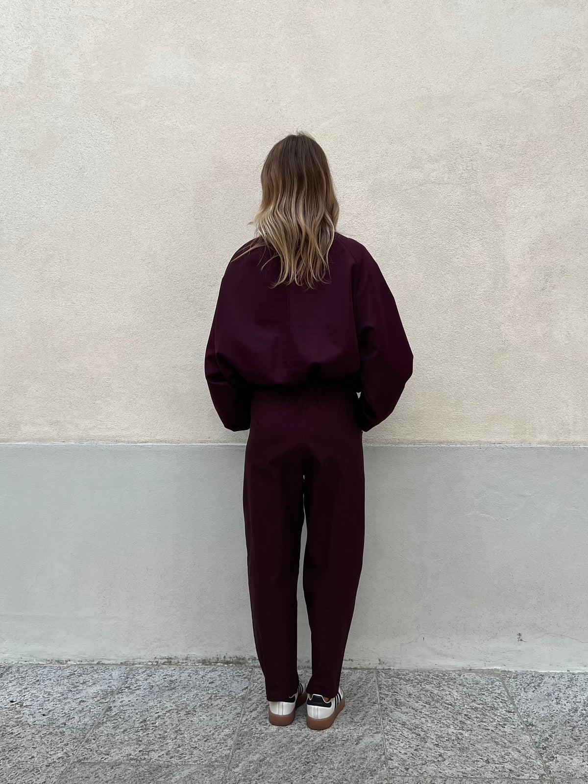 Giacca Bomber 11503 Burgundy