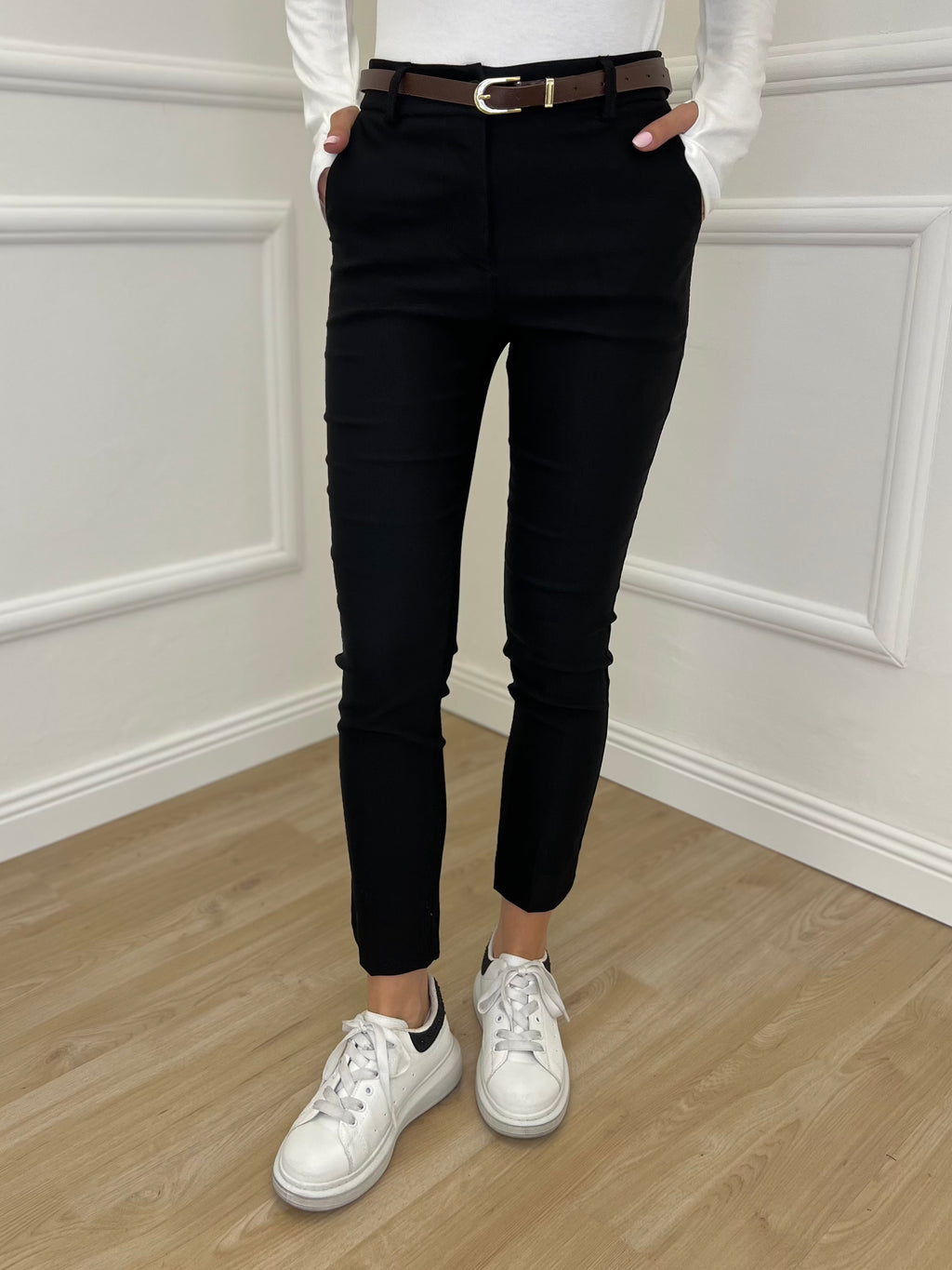 Pantalone Sigaretta 5199 Nero - Bazar Abbigliamento