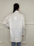 Camicia Over Cristalli 2511 Bianco