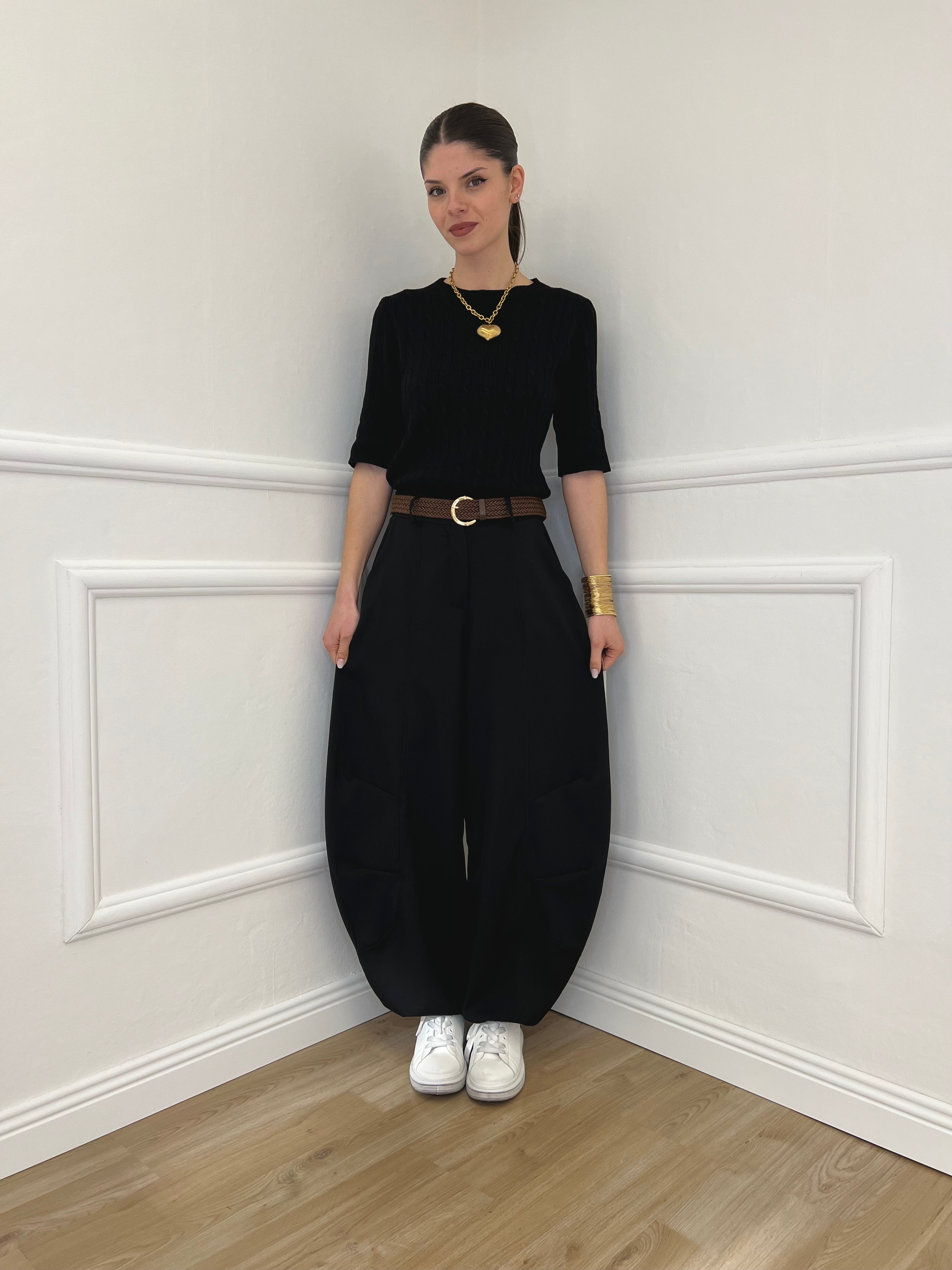 Pantalone Parachute Balloon 28894 Nero