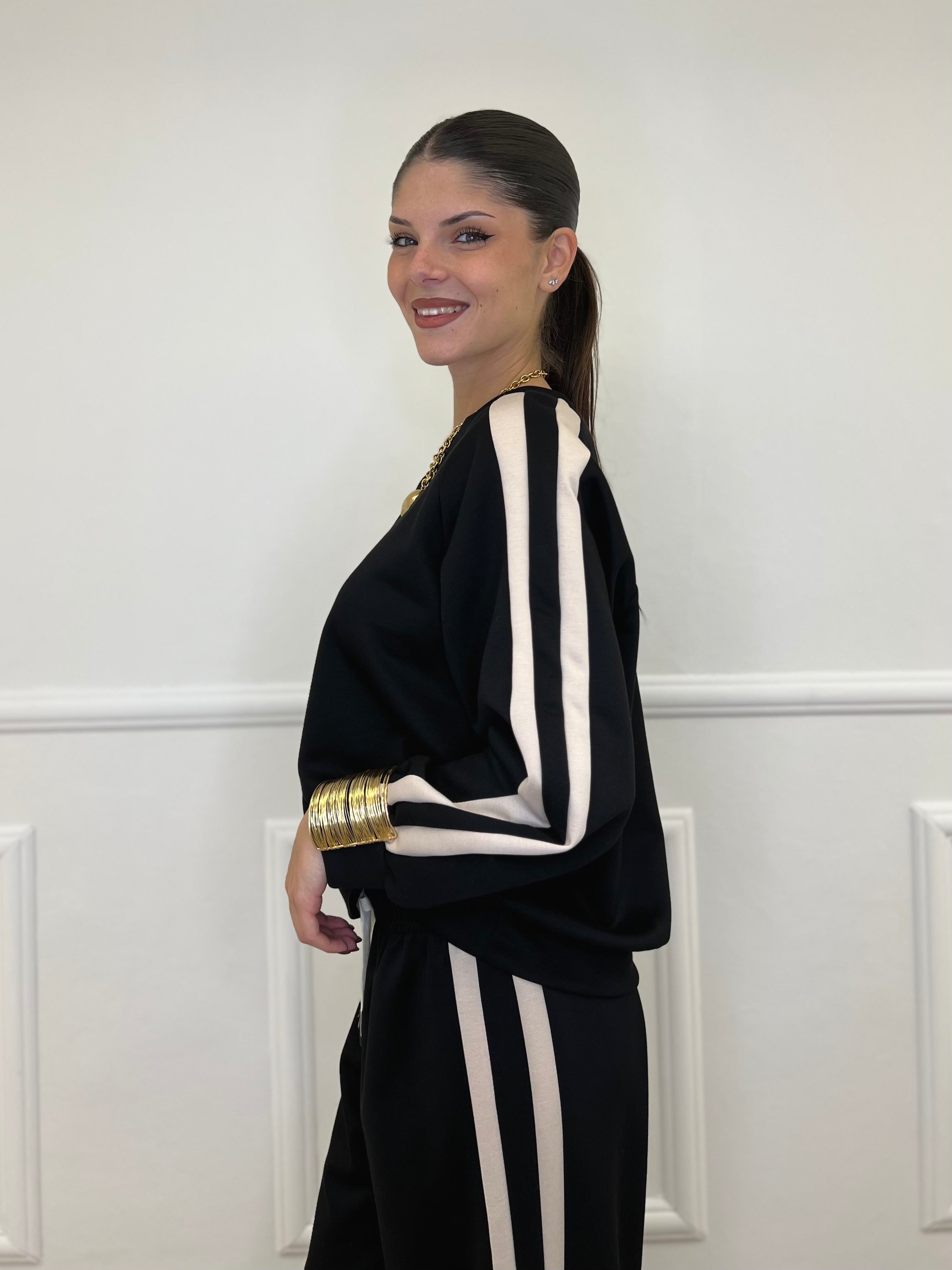 Tuta Bande 7937 Nero