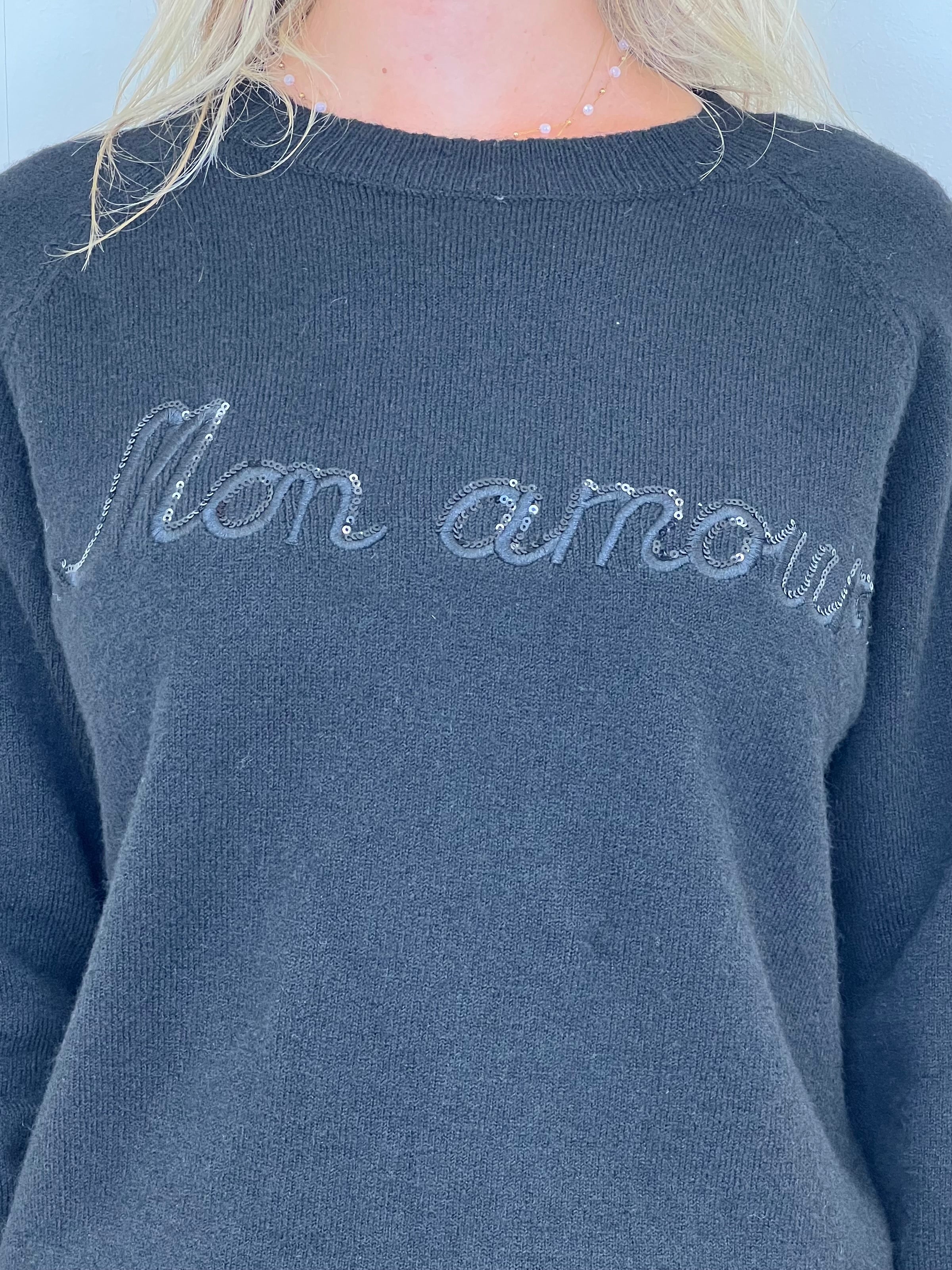 Pullover Mon Amour NZ5583 Nero