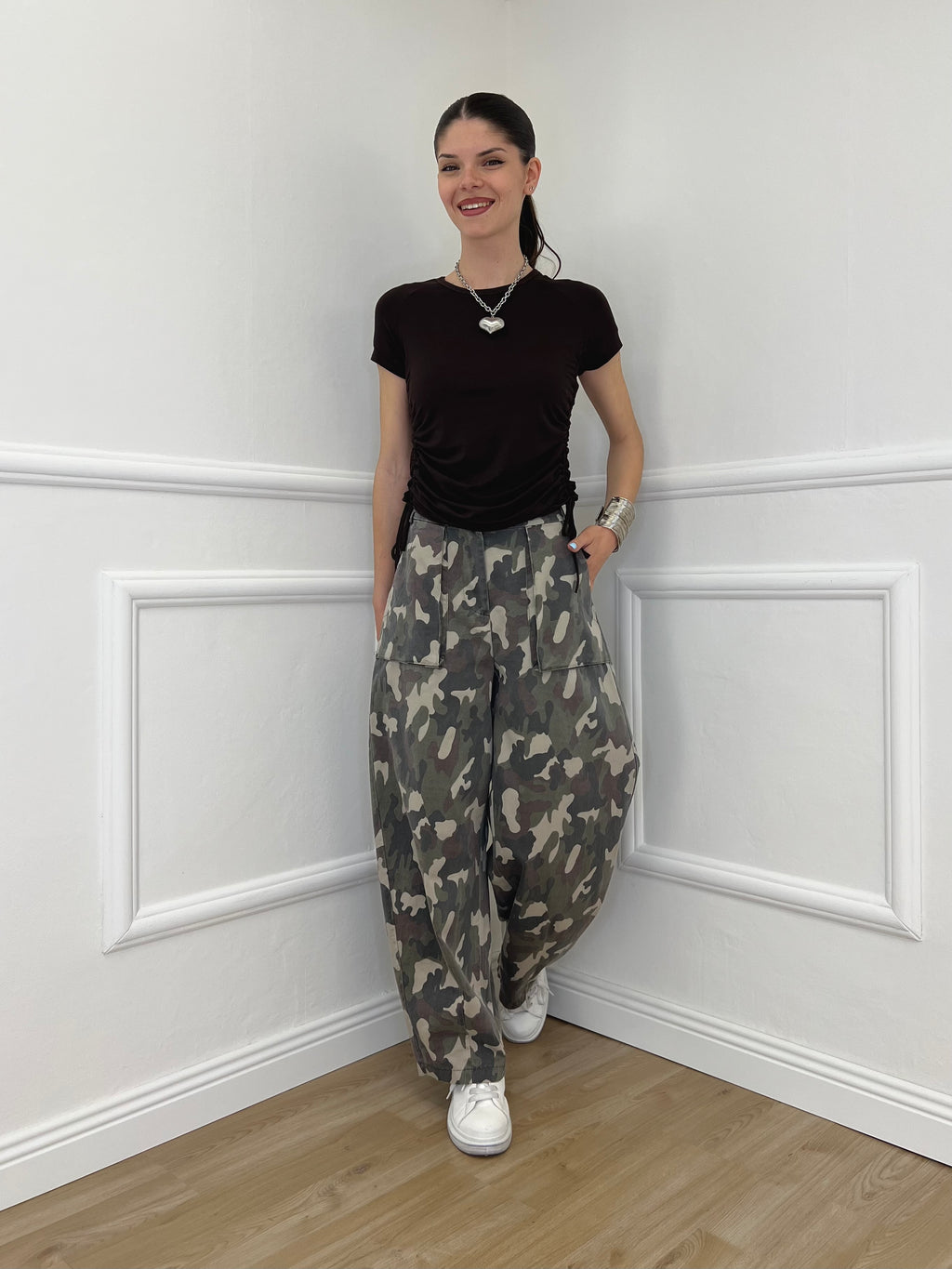 Pantalone Balloon Camouflage MA141