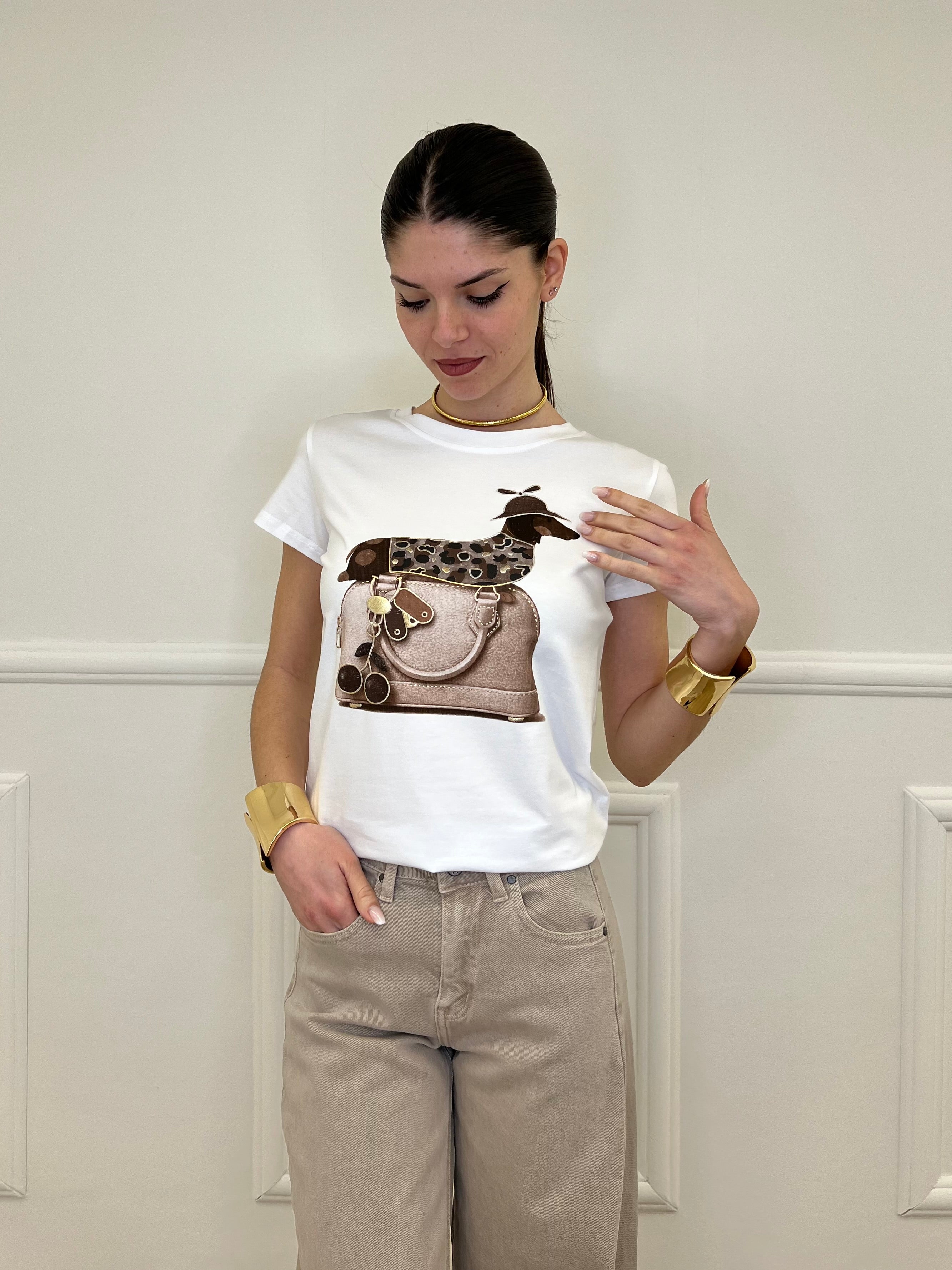 T-shirt Bassotto Maculato BM252