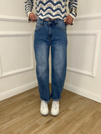 Jeans Balloon Slim 9319 Azzurro