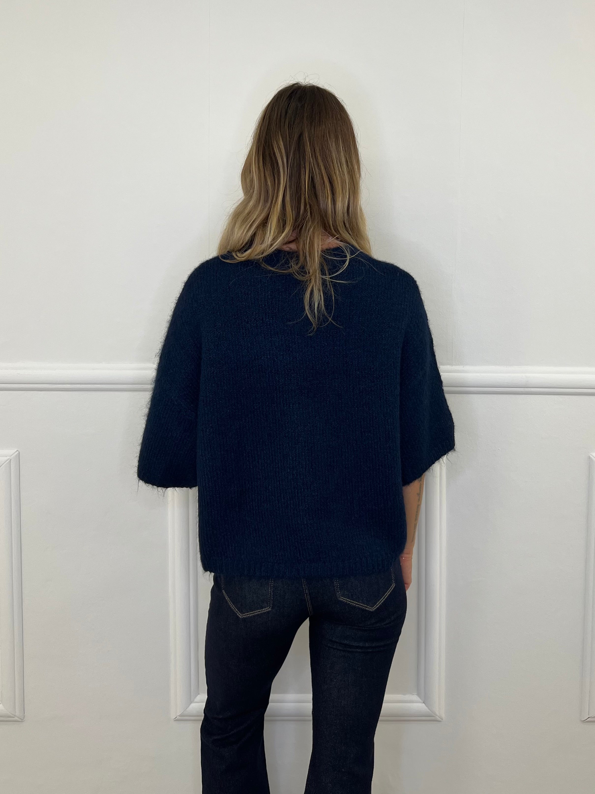 Maglia Scatoletta Misto Lana J37021