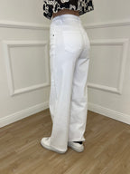 Jeans Straight Fit 2208 Bianco