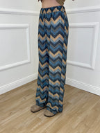 Pantalone Lurex Chevron 1795 Ottanio