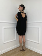 Abito Oversize Viscosa 9980 Nero