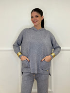 Completo Cappuccio 60592 Grigio