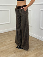 Pantalone Principe Di Galles 4270 Marrone