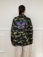 Giacca Camouflage Farfalle AL0083