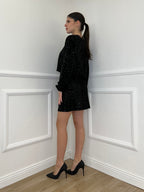 Gonna Paillettes 6081 Nero