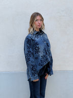 Giacca Camicia in Denim Devorè 3110
