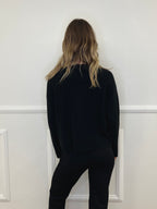 Cardigan Coreana Bottoni 7370 Nero