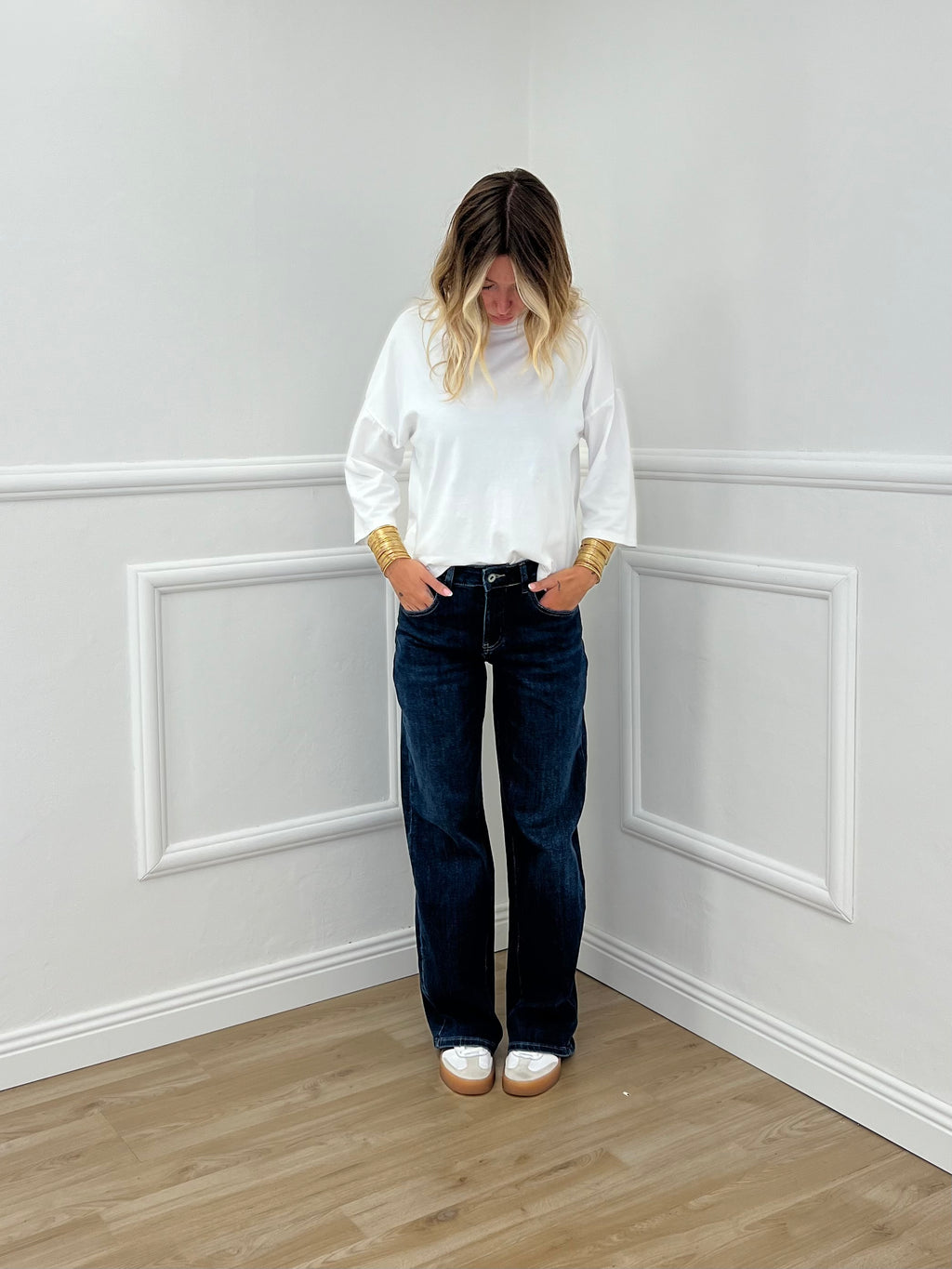Jeans Straight Fit 9360 Blu