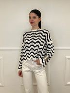 Maglia Traforata Ondine 10514 Blu