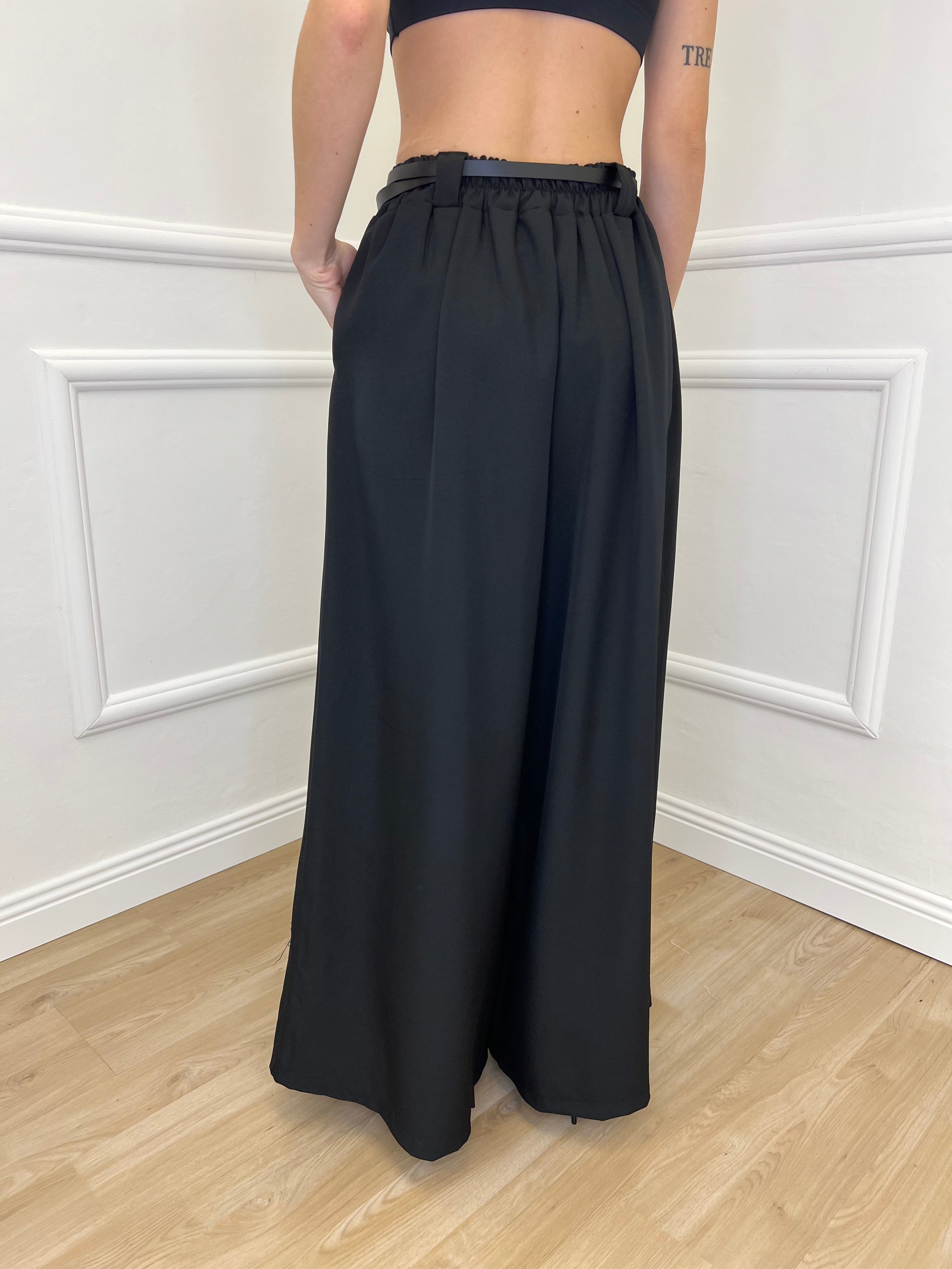 Pantalone a Palazzo 21509 Nero