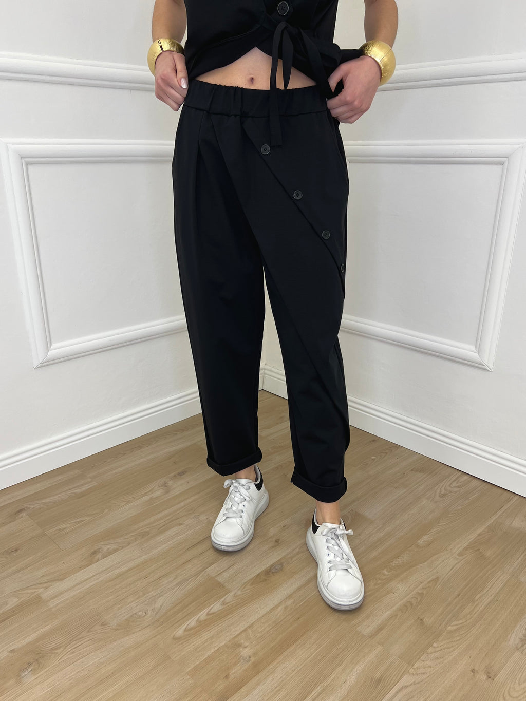 Pantalone Baggy Portafoglio 51256 Nero