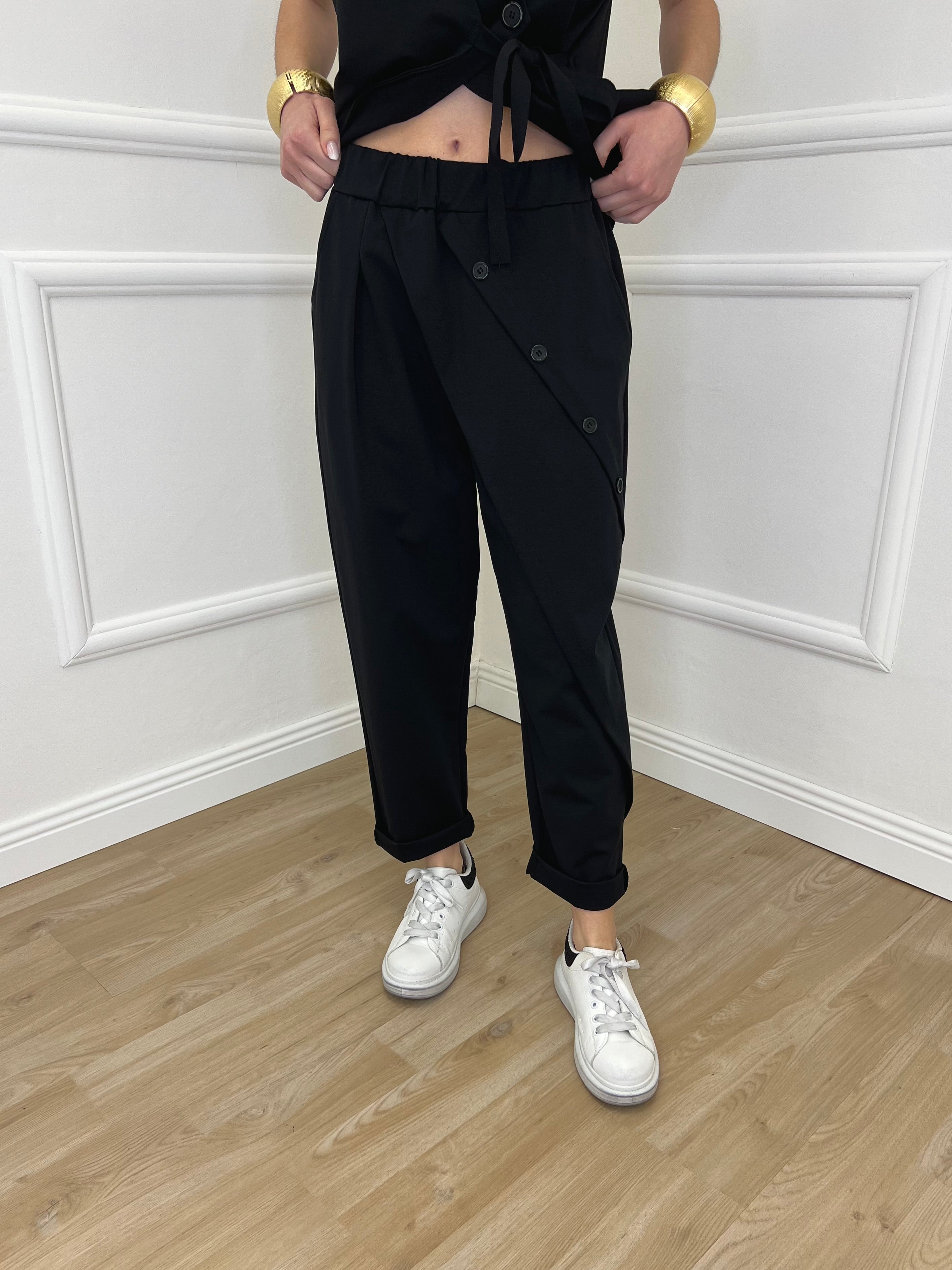 Pantalone Baggy Portafoglio 51256 Nero