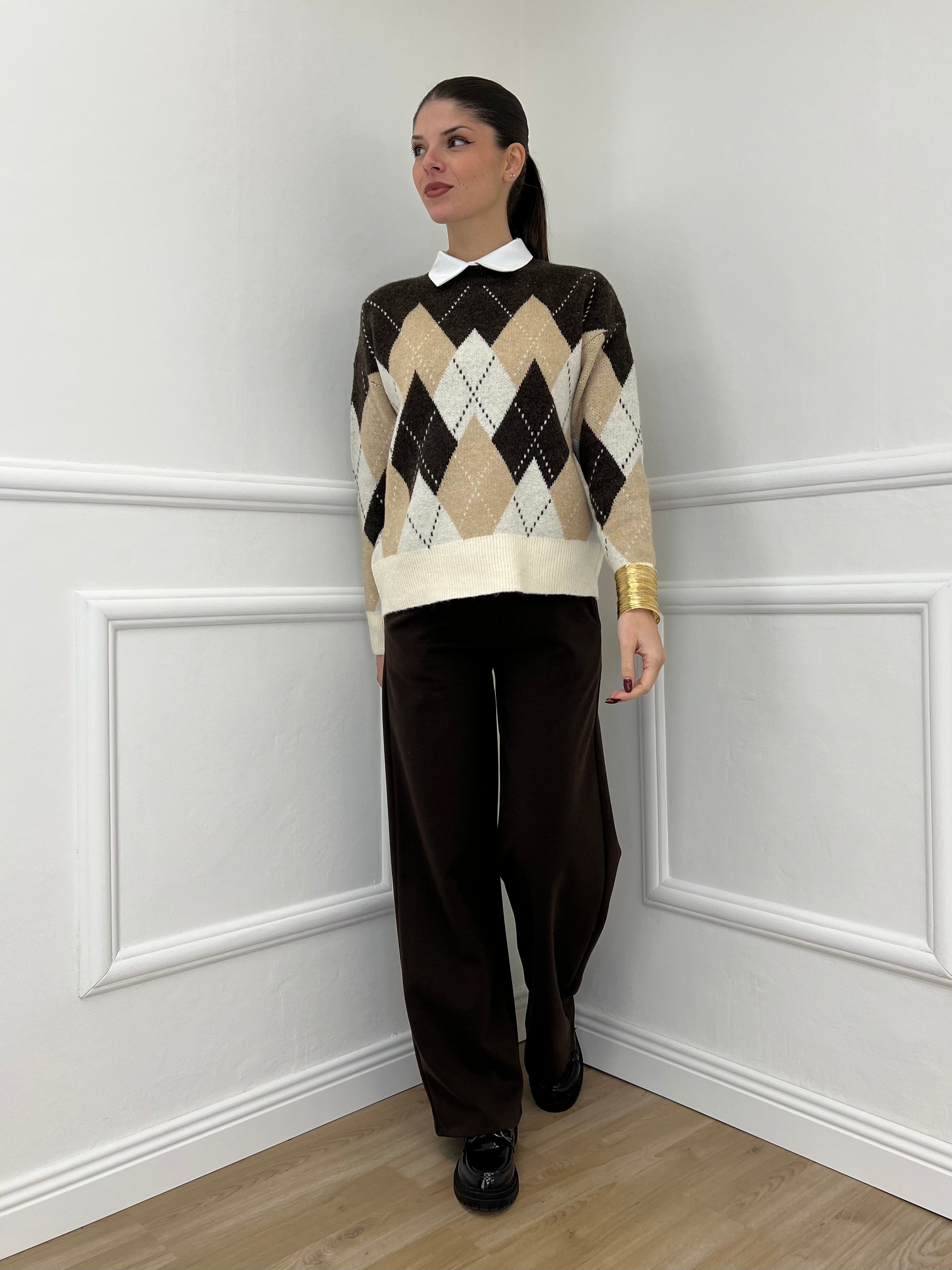 Pantalone Smerigliato 575 Moro