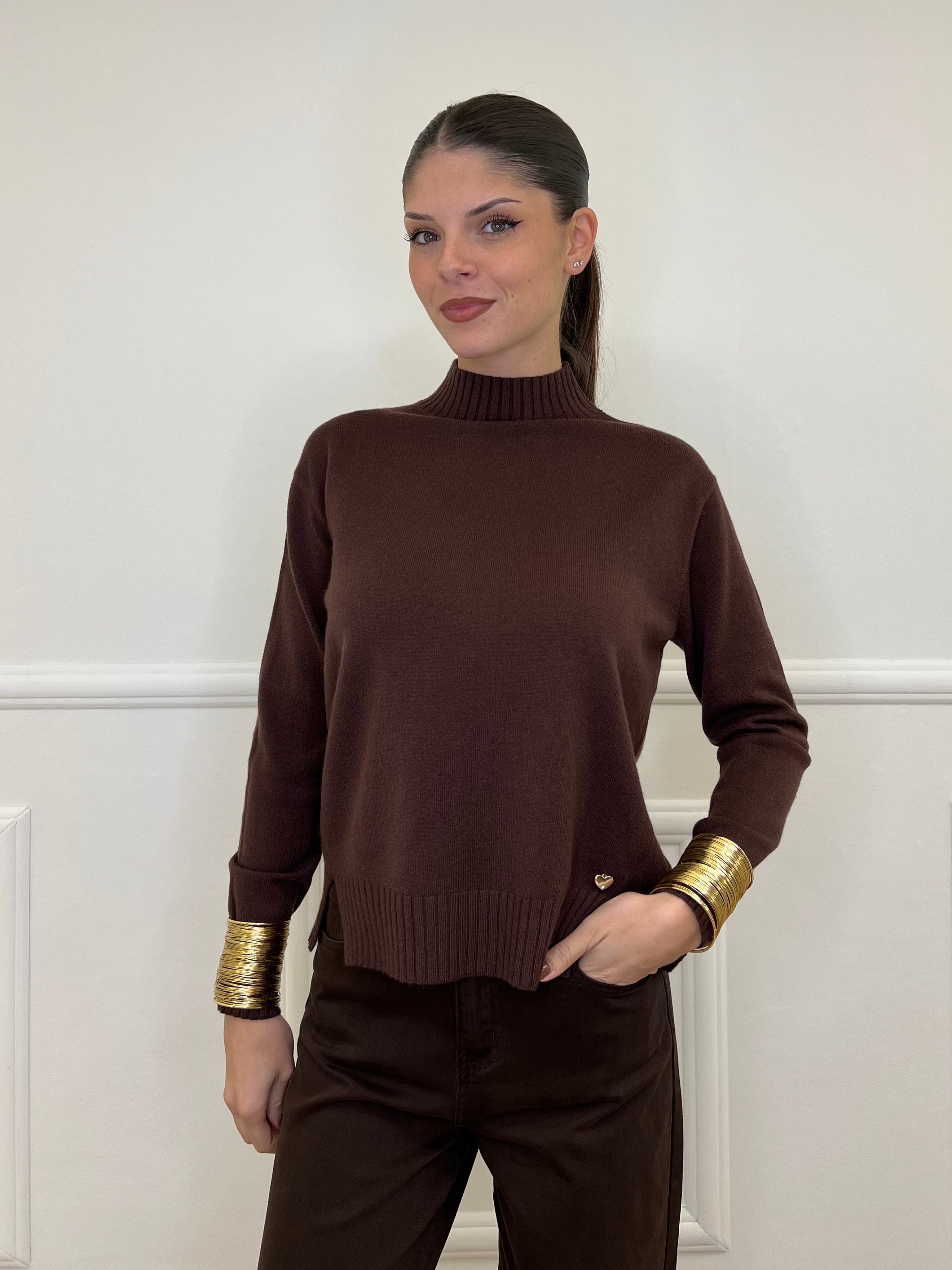 Lupetto Spacchetti 26000 Moro