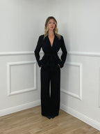Pantalone Fluido Cady 7270 Nero