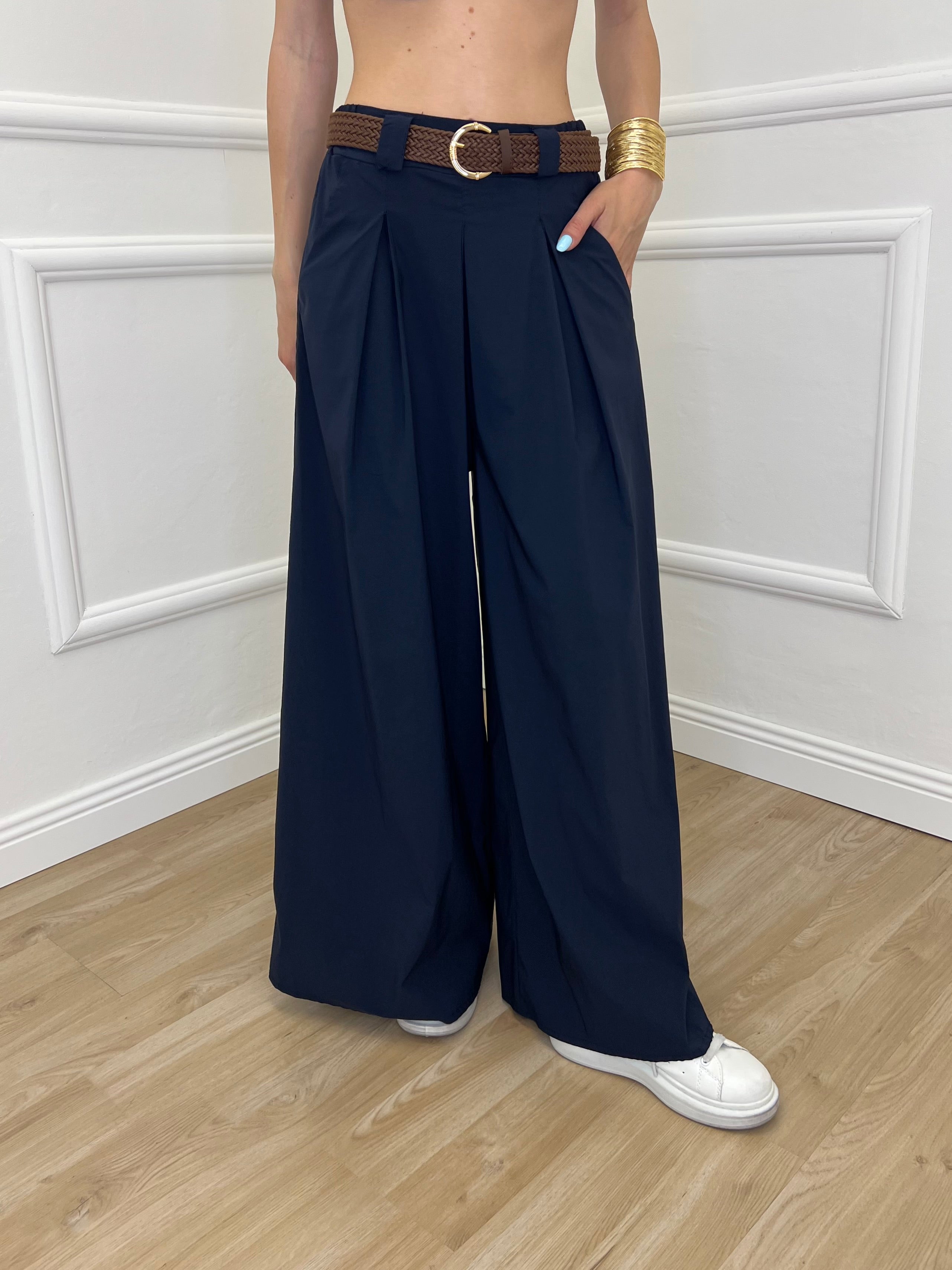 Panta Gonna Bengalina 51087 Blu