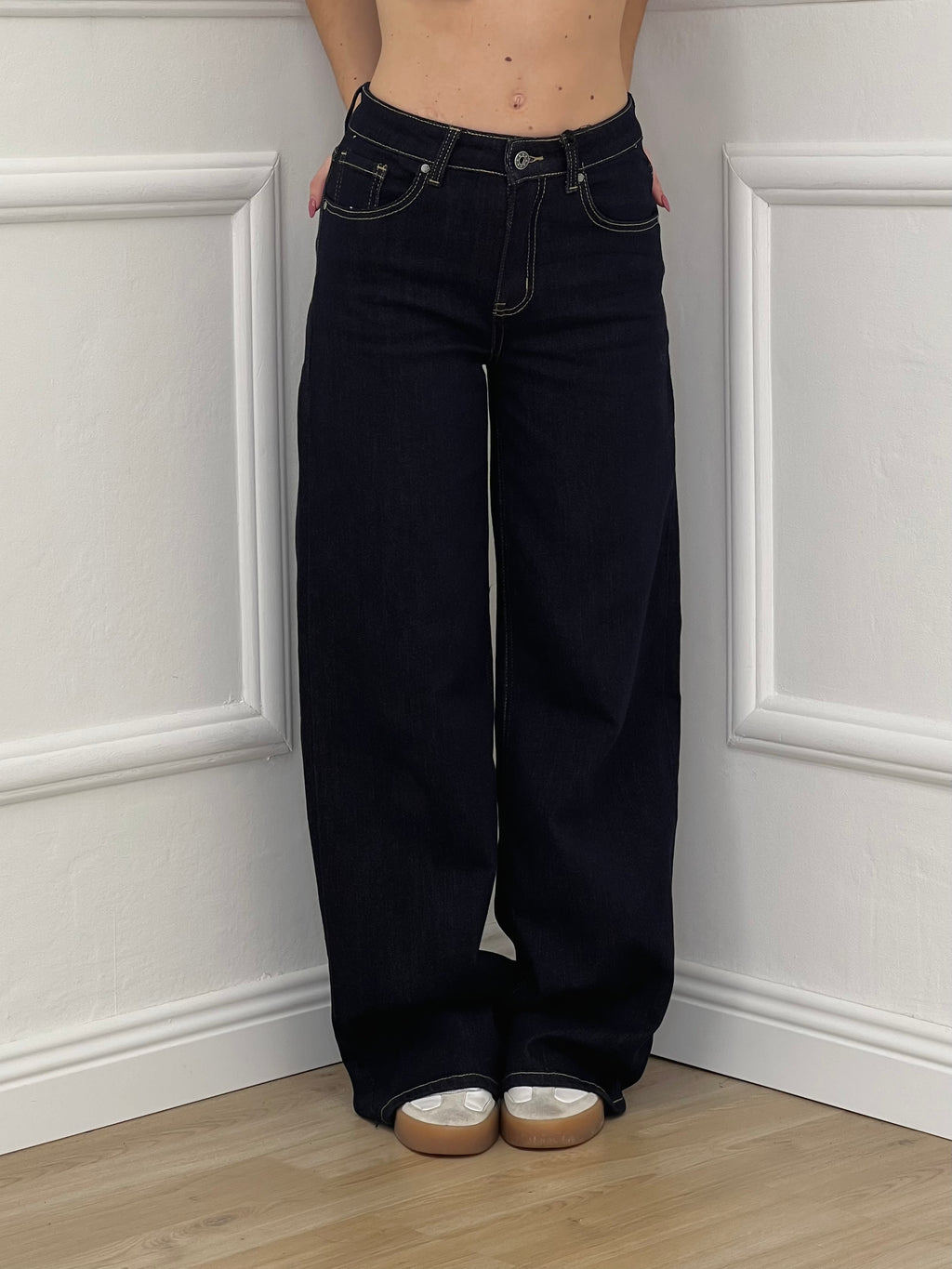 Jeans Wide Leg 5135 Blu