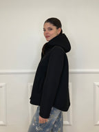 Giacca Neoprene Nido D'ape 26289 Nero