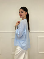 Camicia Over Coreana 3020 Azzurro