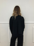 Cardigan Inserti Metallici E8066 Nero