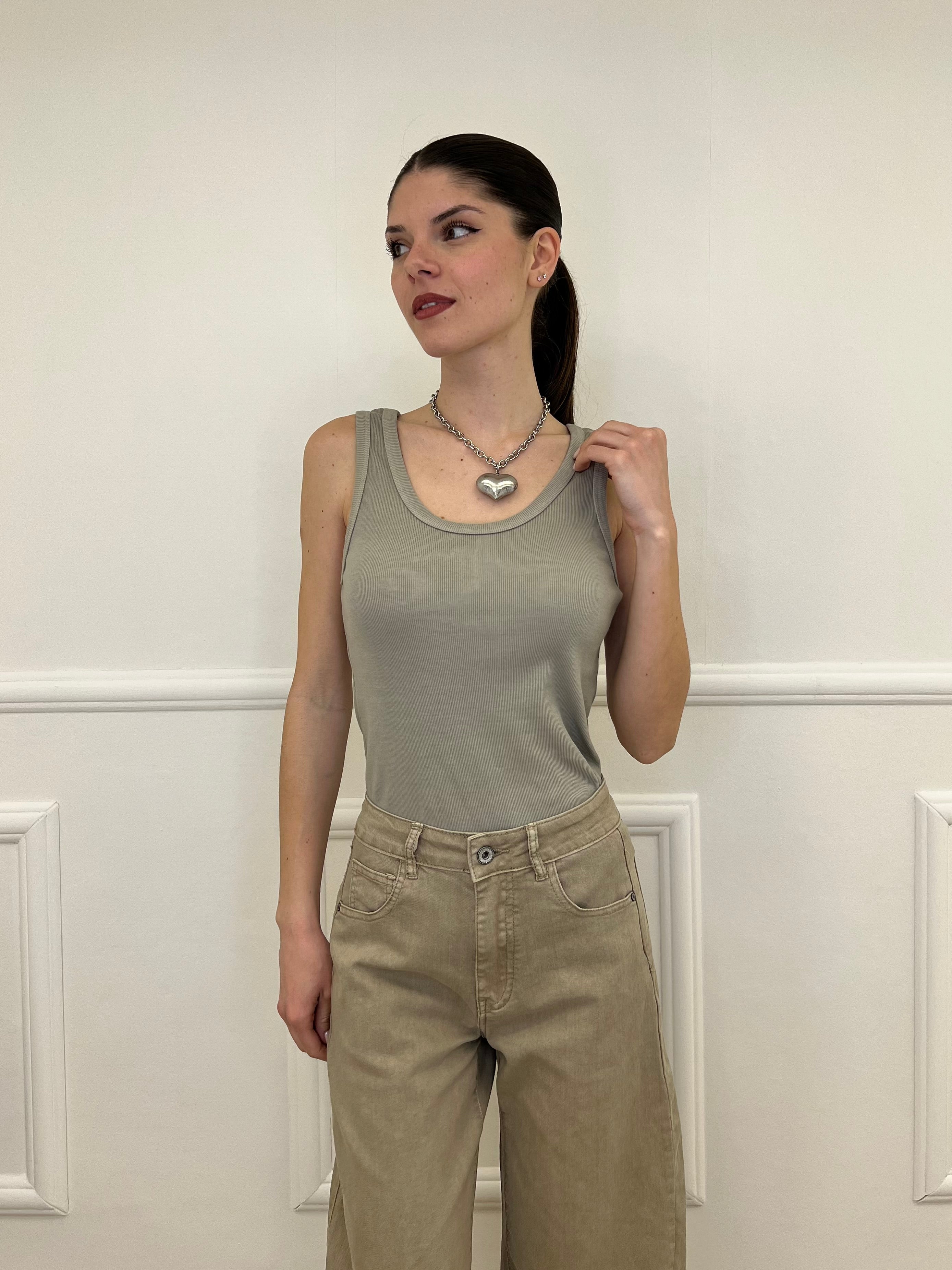 Top Cotone Costine 726198