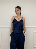 Top Satin Pizzo 1542